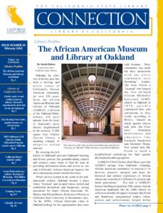 Library Profiles  The African American Museum and Library at Oakland Library Profiles The African American
