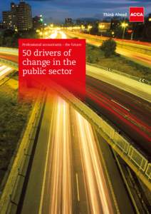 Professional accountants – the future:  50 drivers of change in the public sector
