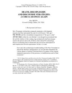 Christian theology / Apocalypticism / Second Coming of Christ / Apocalypse / 1 Corinthians 15 / Parousia / Seventh-day Adventist eschatology / New Testament / Epistle to the Philippians / Christianity / Religion / Christian eschatology