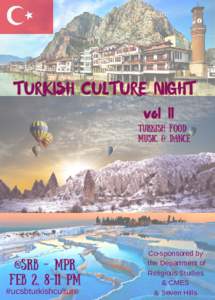 TURKISH CULTURE NIGHT vol ll Turkish FOOD Music & Dance  @SRB - MPR