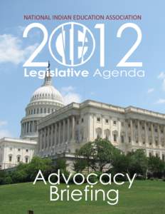 2 12 NATIONAL INDIAN EDUCATION ASSOCIATION Legislative Agenda  Advocacy