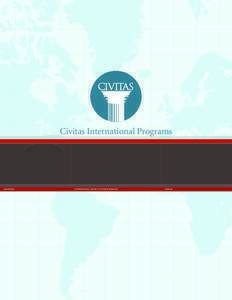 Civitas International Programs  INDONESIA INTERNATIONAL PROJECT CITIZEN SHOWCASE