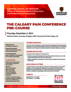 Nociception / Palliative medicine / Anesthesia / Medical specialties / Pain management / The College of Family Physicians Canada / Chronic pain / Trigger point / Low back pain / Medicine / Pain / Health
