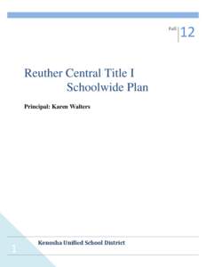Brass Elementary Title I Schoolwide Plan
