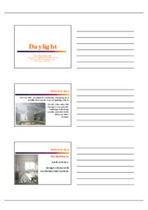 Microsoft PowerPoint - 9 Daylight.ppt