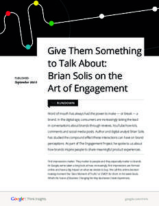 Marketing / Business / Communication / Web 2.0 / Brian Solis / Brand