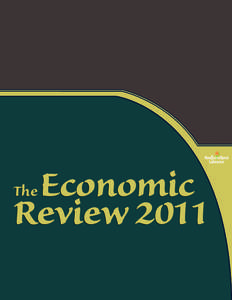 Economic Review 2011 The Tableof Contents