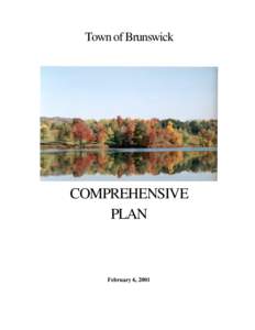 Town of Brunswick  COMPREHENSIVE PLAN  February 6, 2001