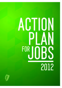      2012 ACTION PLAN FOR JOBS 