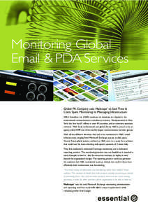 Email monitoring case study