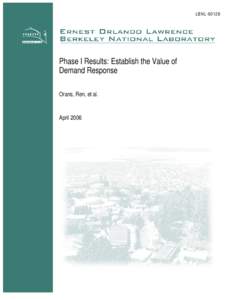 Real options valuation / Demand response / Energy service company / Environmental economics / Environment / Energy / Corporate finance / Options