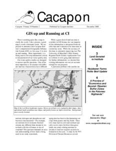 Cacapon  Vol. 10 No. 2 Cacapon Published by Cacapon Institute