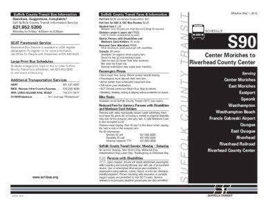 Brookhaven /  New York / Southampton (town) /  New York / Long Island Rail Road / Montauk Branch / Speonk / Westhampton / Moriches / Eastport / East Moriches /  New York / Suffolk County /  New York / Geography of New York / Transportation in New York