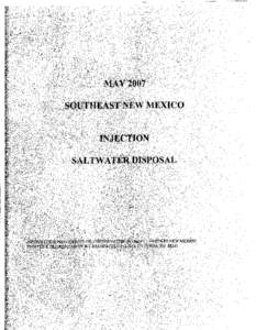 May 2007 Southest New Mexico