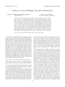 Journal of Personality and Social Psychology 2007, Vol. 93, No. 5, 814 – 830 Copyright 2007 by the American Psychological Association/$12.00 DOI: 