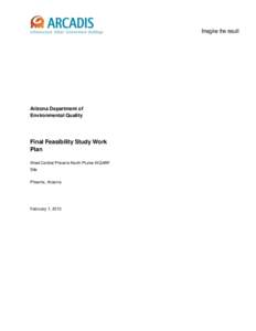 WORK PLAN: Waste Programs Division: Superfund: Notice of Availability of Feasibility Study Work Plan for the West Central Phoenix Water Qualify Assurance Revolving Fund (WQARF) Site