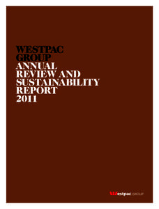 WESTPAC GROUP ANNUAL REVIEW AND SUSTAINABILITY REPORT