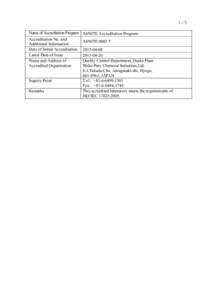 Mineral acids / Chemical elements / Oxoanions / Sulfuric acid / PH / Sodium hydroxide / Potassium permanganate / Chlorine / Hydroxide / Chemistry / Oxidizing agents / Equilibrium chemistry