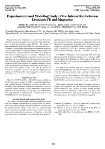 Goldschmidt 2000 September 3rd–8th, 2000 Oxford, UK. Journal of Conference Abstracts Volume 5(2), 378