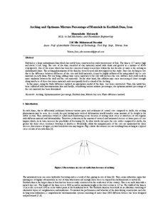 Arching and Optimum Mixture Percentage of Materials in Karkheh Dam, Iran Manouchehr. Motamedi M.Sc. in Soil Mechanics and Foundation Engineering