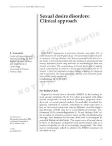 Fertility / Sexual arousal / Sexual health / Non-sexuality / Female reproductive system / Female sexual arousal disorder / Hypoactive sexual desire disorder / Sexual dysfunction / Libido / Human sexuality / Human behavior / Behavior