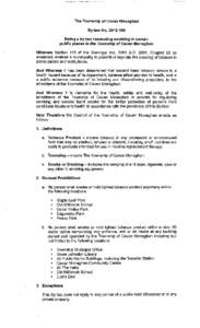 The Township of Cavan Monaghan By-law No[removed]Being a by-law respecting smoking in certain public places in the Township of Cavan Monaghan Whereas Section 115 of the Municipal Act, 2001 S.O. 2001, Chapter 25 as amen