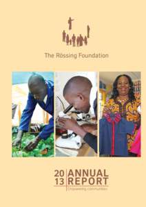 The Rössing Foundation  20 ANNUAL 13 REPORT Empowering communities