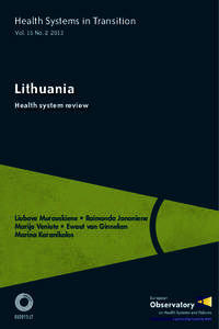 Health Systems in Transition Vol. 15 NoLithuania Health system review