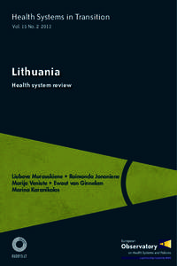 Health care system / Public health / National health insurance / Mental health / Health insurance / Health care reform / Health care / London School of Hygiene & Tropical Medicine / World Health Organization / Health / Health policy / Health economics