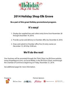 Microsoft Word - holiday-shop-elk-grove-package.docx