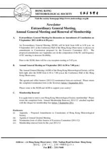 Microsoft Word - Newsletter-EGM-AGM[removed]doc