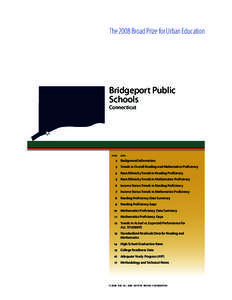 The 2008 Broad Prize for Urban Education  Bridgeport Public Schools Connecticut