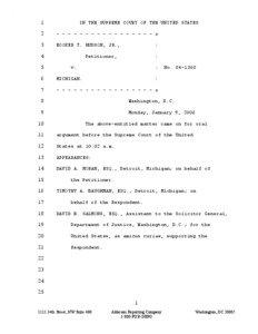 Supreme Court of the United States / Knock-and-announce / Antonin Scalia / John Roberts / No-knock warrant / Exclusionary rule / Hudson v. Michigan / Law / Conservatism in the United States / Searches and seizures