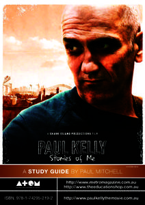 © ATOM[removed]A STUDY GUIDE BY PAUL MITCHELL http://www.metromagazine.com.au http://www.theeducationshop.com.au ISBN: [removed]