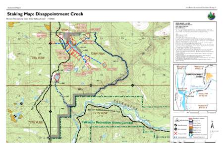 2008 Remote Recreational Cabin Sites Offering #8  Southcentral Region Staking Map: Disappointment Creek[removed]