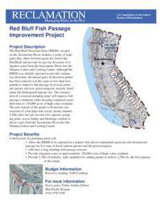 RED BLUFF FACTSHEET DONE.indd