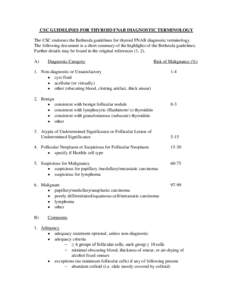 Endocrinology / Thyroid cancer / Thyroid neoplasm / Papillary thyroid cancer / Hurthle cell / Thyroid / Adenoma / Follicular thyroid cancer / Medicine / Thyroid disease / Biology