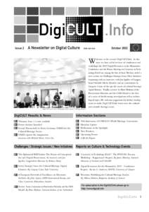 .Info Issue 2 A Newsletter on Digital Culture  ISSN[removed]