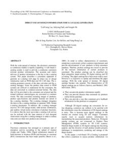 WSC' 03 Sample Paper