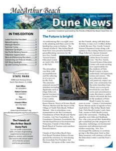 MacArthur Beach State Park Spring - Summer[removed]Dune News