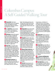 WALKING TOUR  Columbus Campus: A Self-Guided Walking Tour Enarson Hall, Ohio State’s original student union, was completed