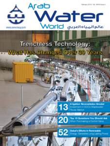 FebruaryVol. XXXIX Issue 2  www.awwmag.com Trenchless Technology: What Has Changed Over 30 Years