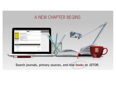 Books at JSTOR A Guide to Models and Features in Books Release 1
