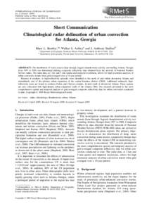 INTERNATIONAL JOURNAL OF CLIMATOLOGY Int. J. ClimatolPublished online in Wiley InterScience (www.interscience.wiley.com) DOI: jocShort Communication