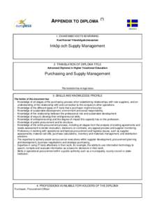 Academic transfer / National Qualifications Framework / European Qualifications Framework / Vocational university / Diploma / Education / Qualifications / Vocational education