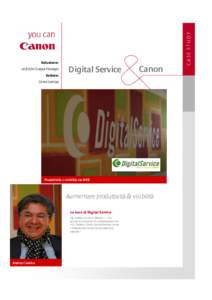 uniFLOW Output Manager Settore: Digital Service  Canon