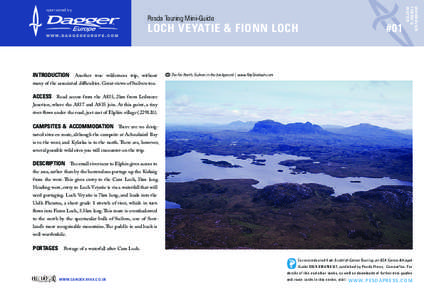 Pesda Touring Mini-Guide  LOCH VEYATIE & FIONN LOCH INTRODUCTION Another true wilderness trip, without