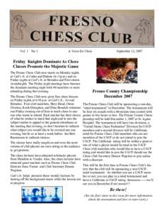 Chess club / Computer chess / Chess / Outline of chess / United States Chess Federation