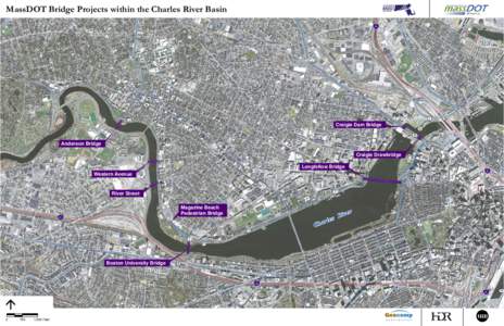 A  MassDOT Bridge Projects within the Charles River Basin 2A  NC