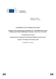 EUROPEAN COMMISSION Brussels, [removed]SWD[removed]final